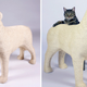 Illustration for article titled This Dog-Shaped Scratching Post Is Sure To Fuel the Dogs vs. Cats Debate
